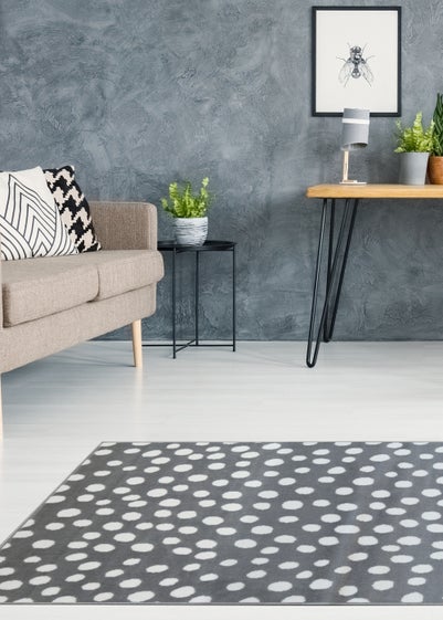 Homemaker Grey Maestro Spot Rug