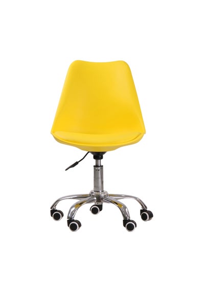 LPD Furniture Orsen Swivel Office Chair Yellow (960x560x570mm)