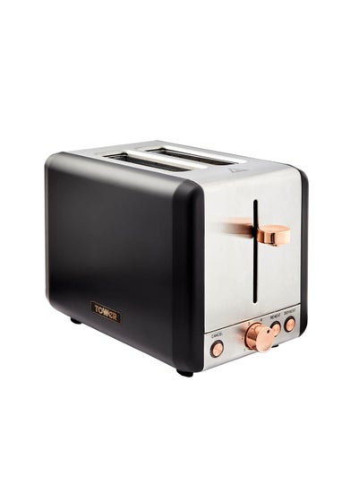 Tower Cavaletto 2 Slice Stainless Steel Toaster