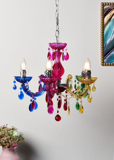 Inlight Charlotte 5 Light Chandelier (145cm x 45cm x 45cm)