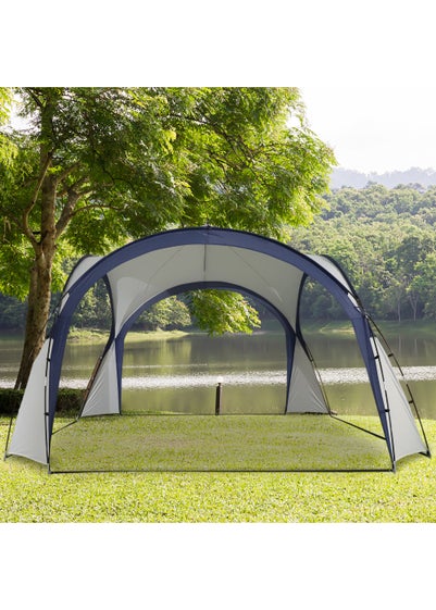 Outsunny Camping Gazebo Dome Tent  (3.5 x 3.5M)