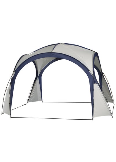 Outsunny Outdoor Gazebo Dome Tent  (350cm x 350cm x 222cm) - One Size