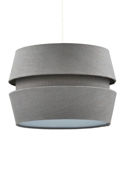 BHS Three Layer Linen Easyfit Shade Grey (21.5cm x 31cm)