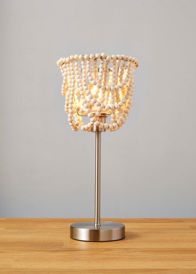 Inlight Beaded Table Lamp (40cm x 18cm x 18cm)