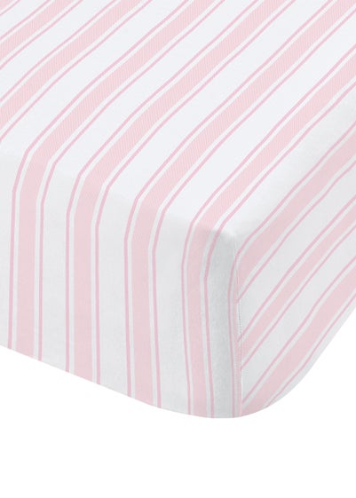 Bianca Fine Linens Check And Stripe Fitted Bed Sheet