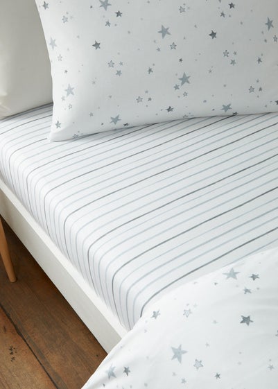 Bianca Fine Linens Stars Fitted Bed Sheet