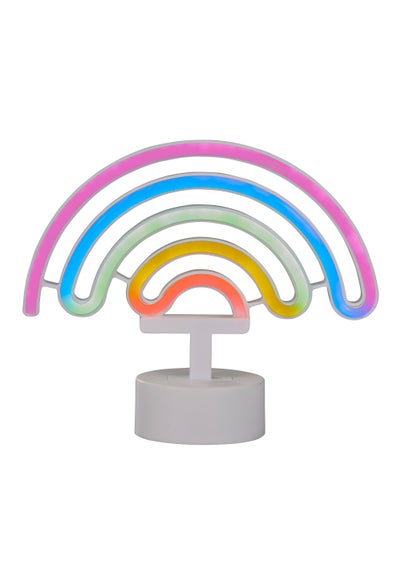 Glow Rainbow Neon Light (19cm x 18cm x 2.5cm) - One Size