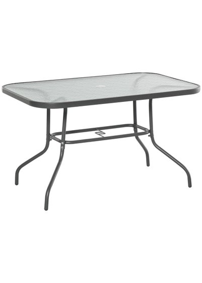 Outsunny Metal Garden Table - One Size
