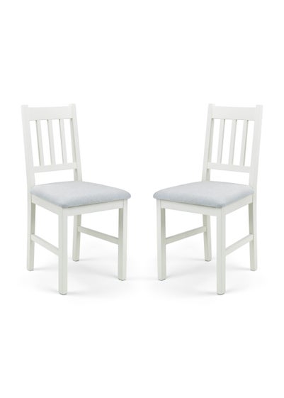 Julian Bowen Set Of 2 Coxmoor Dining Chairs (90 x 43 x 40 cm)