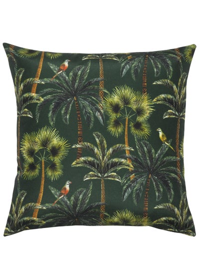 Evans Lichfield Palms Outdoor Filled Cushion (43cm x 43cm x 8cm) - 43W X 43D