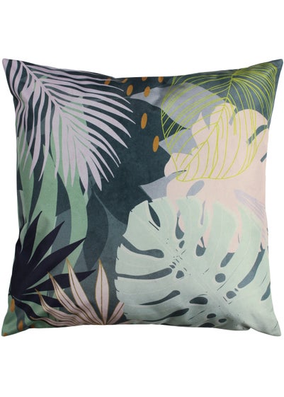 furn. Leafy Outdoor Filled Cushion (43cm x 43cm x 8cm) - 43W X 43D