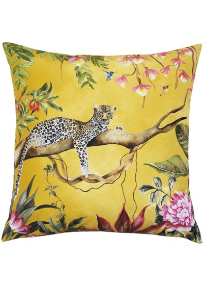 Evans Lichfield Leopard Outdoor Filled Cushion (43cm x 43cm x 8cm)