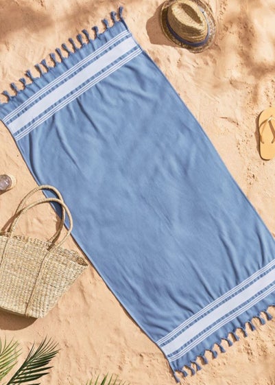 Catherine Lansfield Hammam Cotton Beach Towel Beach Towel - 75 X 150