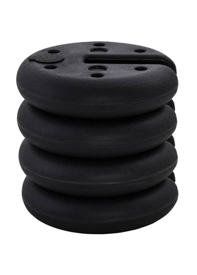 Outsunny 4 PCs Sand Fillable Weights Set for Gazebo Tent