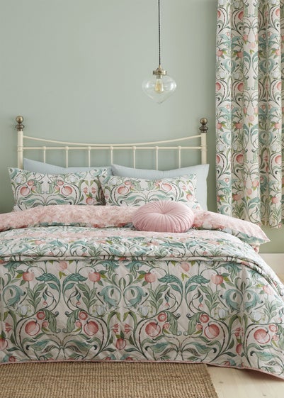 Catherine Lansfield Clarence Floral Duvet Cover - Single