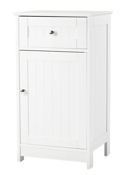 LPD Furniture Alaska Low Storage Cabinet White (760x340x420mm) - One Size