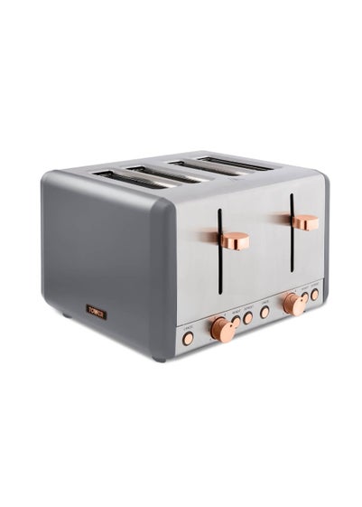 Cavaletto 4 Slice Stainless Steel Toaster