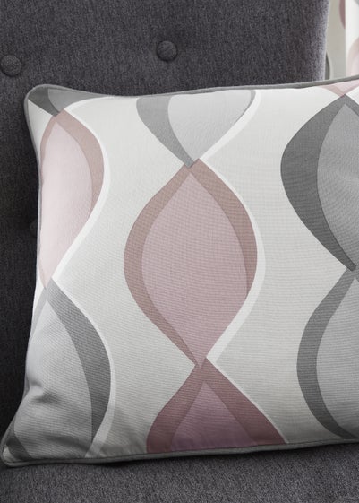 Fusion Lennox Pink Filled Cushion (43cm x 43cm)