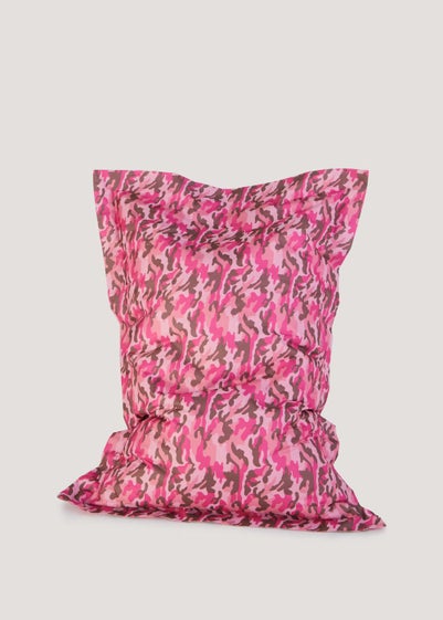 Kaikoo Pink Camo Print XL Floor Cushion (100x140cm)