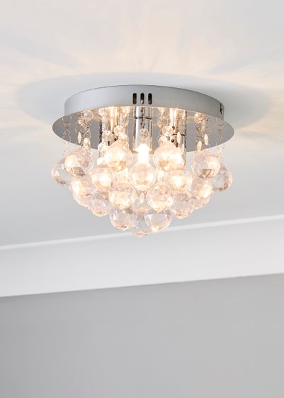 Inlight Saxby Flush Ceiling Light (16cm x 25cm)