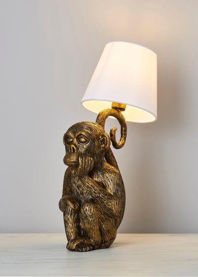 Inlight Monkey Table Lamp (43cm x 33cm x 19cm)