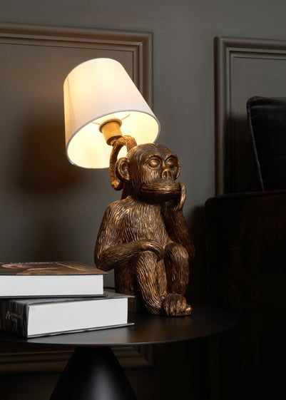 Inlight Monkey Table Lamp (43cm x 33cm x 19cm)