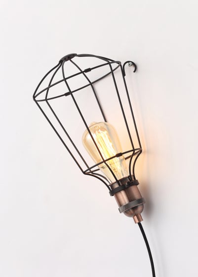 Inlight Callisto Caged Table Lamp (34cm x 20cm x 20cm) - One Size
