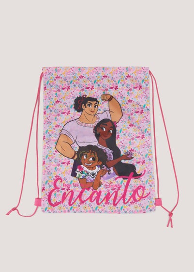 Kids Pink Disney Encanto School Pump Bag