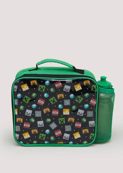 Kids 3 Piece Minecraft School Lunch Bag Set