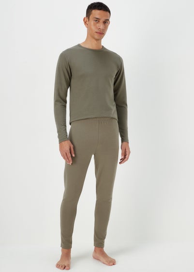 Khaki Lightweight Long Bottoms