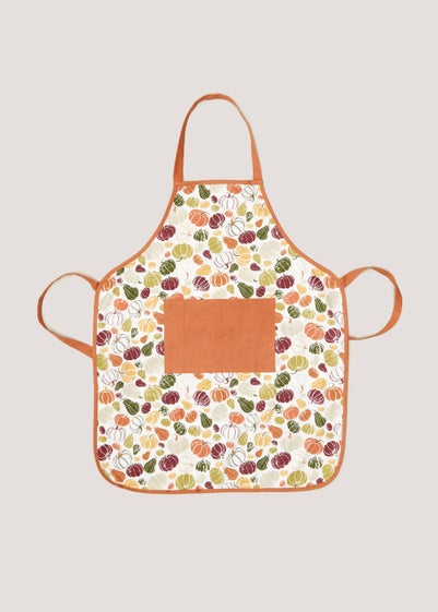 Multicoloured Pumpkin Apron (84cm x 71cm)