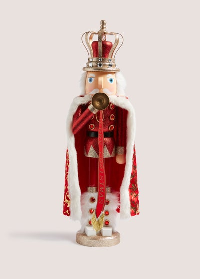 Flag Christmas Nutcracker (13.5cm x 13cm x 54cm)