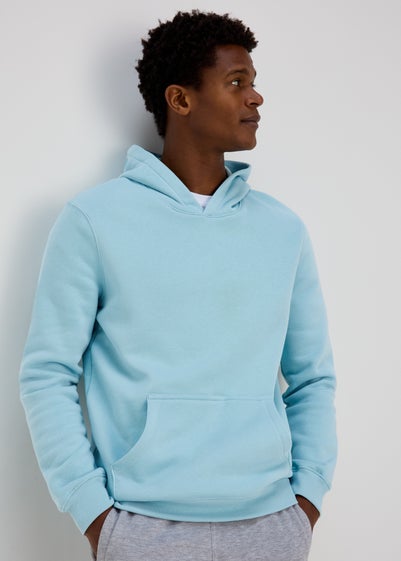 Blue Pull-On Hoodie