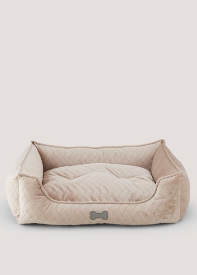 Beige Pinsonic Pet Bed (Small-Medium)