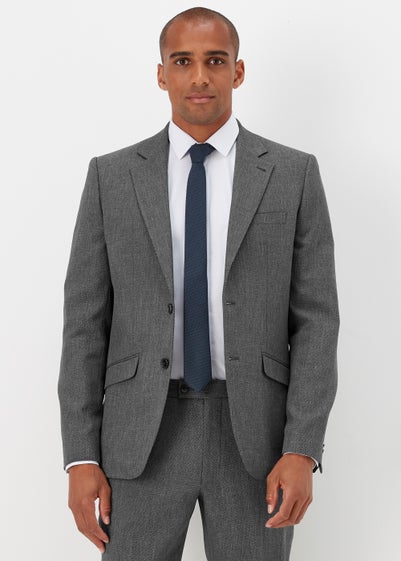 Taylor & Wright Albert Charcoal Slim Fit Suit Jacket - 40 Chest Short