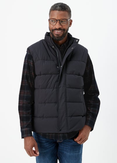 Lincoln Black Padded Tech Gilet