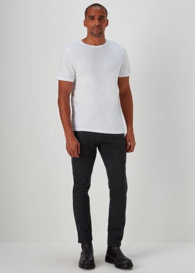 Black Ultra Comfort Skinny Fit Jeans