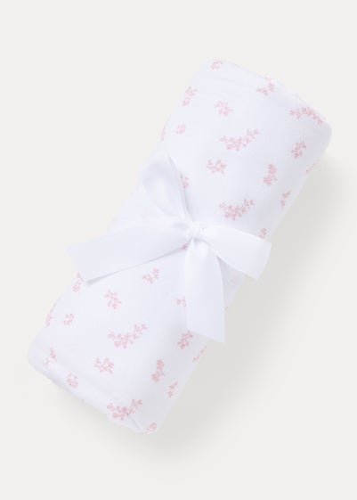 Pink Layette Baby Blanket - One Size