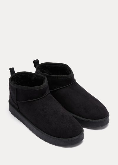 Black Snug Boots - Size 3