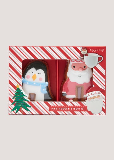 Christmas Character Mug Hugger Hot Chocolate Biscuits (2cm x 15cm x 10.5 cm)