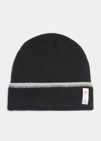 Black Stripe Thinsulate Beanie