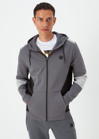 US Athletic Grey Zip Up Hoodie