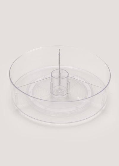 Clear Deep Divided Turntable (30cm)