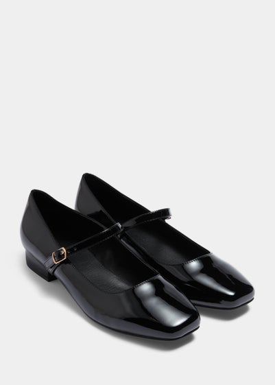 Black Mary Jane Flat Shoes Reviews - Matalan