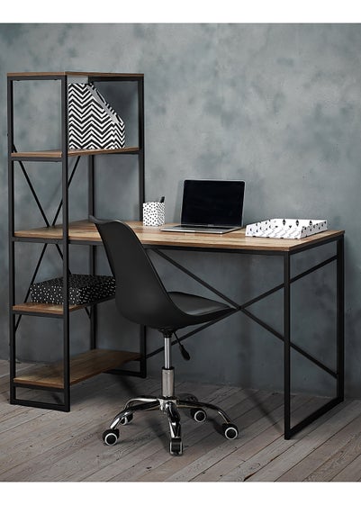 LPD Furniture Hoxton Workstation (1450x700x1300mm)