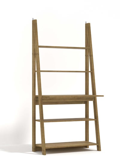 LPD Furniture Tiva Ladder Desk Oak (1754x500x840mm) - One Size