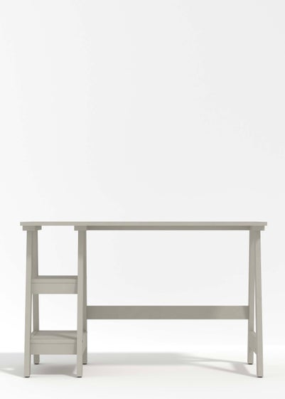 LPD Furniture Tiva Workstation Grey (750x560x1190mm) - One Size