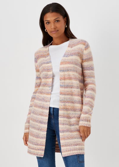 Multicoloured Yarn Cardigan