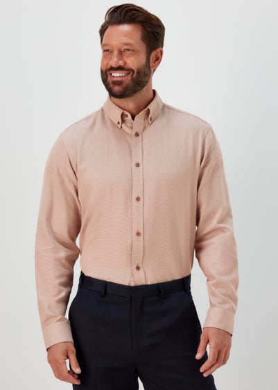 Taylor & Wright Stone Textured Long Sleeve Shirt