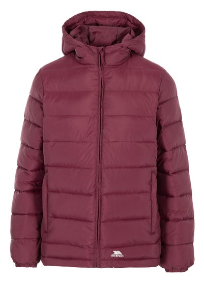 Trespass Elegant Burgundy Padded Jacket